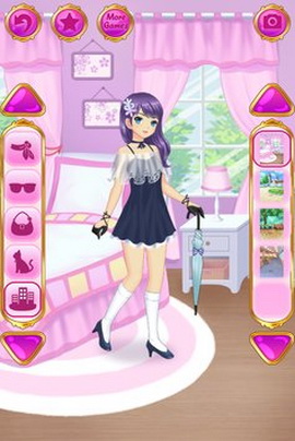 动漫装扮女孩手游
