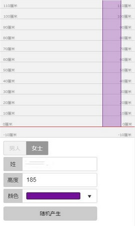 情侣身高对比