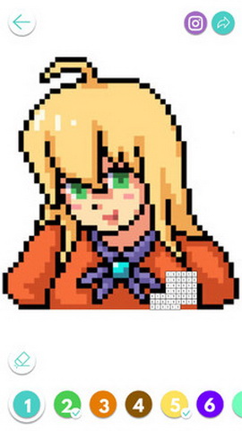 彩色像素